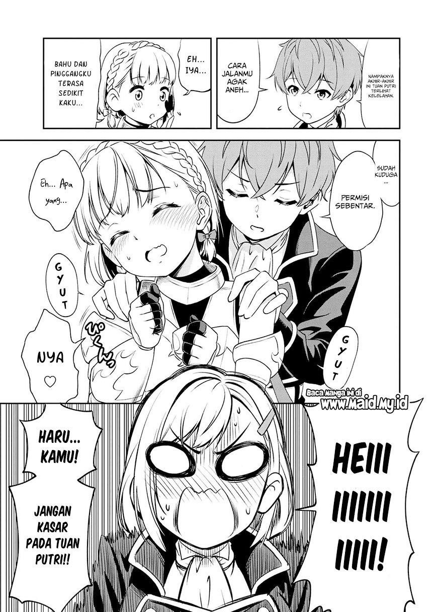 Toshiue Elite Onna Kishi ga Boku no Mae de Dake Kawaii chapter 6